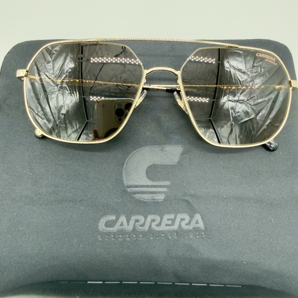 Carrera Brown Pilot Unisex Sunglasses CARRERA 1035/GS 0J5G/70 58 CARRERA 1035/GS - Picture 2 of 11
